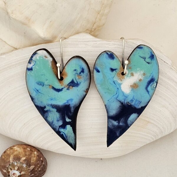 Enamel Earrings