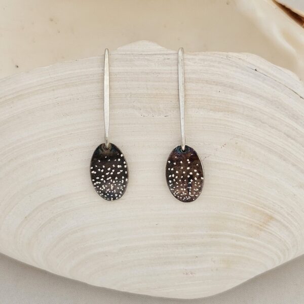 Karoo nights oval  earrings